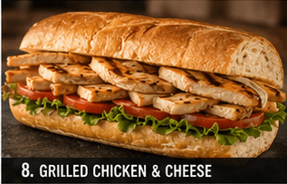 Grilled Chicken & Cheese
